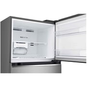 LG Refrigerator Top Freezer 340 Litres Door Cooling+ Multi Air Flow Smart Diagnosis Dark Graphite Steel GN-B432PQGB
