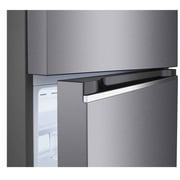 LG Refrigerator Top Freezer 340 Litres Door Cooling+ Multi Air Flow Smart Diagnosis Dark Graphite Steel GN-B432PQGB