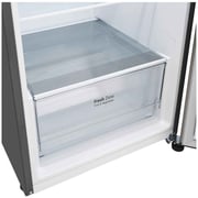 LG Refrigerator Top Freezer 340 Litres Door Cooling+ Multi Air Flow Smart Diagnosis Dark Graphite Steel GN-B432PQGB