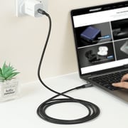 Rockrose Powerline CC1 USB-C To USB-C Cable 1m Black/Midnight Blue