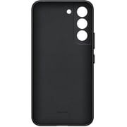 Samsung Leather Cover Black For Galaxy S22