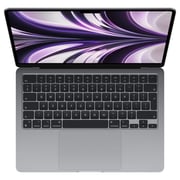 Apple MacBook Air 13.6-inch (2022) - Apple M2 Chip / 8GB RAM / 256GB SSD / 8-core GPU / macOS Monterey / English Keyboard / Space Grey / Middle East Version - [MLXW3ZS/A]