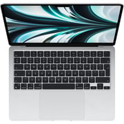 Apple MacBook Air 13.6-inch (2022) - Apple M2 Chip / 8GB RAM / 512GB SSD / 10-core GPU / macOS Monterey / English Keyboard / Silver / Middle East Version - [MLY03ZS/A]