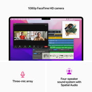 Apple MacBook Air 13.6-inch (2022) - Apple M2 Chip / 8GB RAM / 256GB SSD / 8-core GPU / macOS Monterey / English & Arabic Keyboard / Starlight / Middle East Version - [MLY13AB/A]