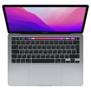 Apple MacBook Pro 13.3-inch (2022) - Apple M2 Chip / 8GB RAM / 256GB SSD / 10-core GPU / macOS Monterey / English & Arabic Keyboard / Space Grey / Middle East Version - [MNEH3AB/A]