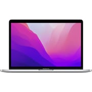Apple MacBook Pro 13.3-inch (2022) - Apple M2 Chip / 8GB RAM / 256GB SSD / 10-core GPU / macOS Monterey / English Keyboard / Silver / Middle East Version - [MNEP3ZS/A]