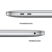 Apple MacBook Pro 13.3-inch (2022) - Apple M2 Chip / 8GB RAM / 256GB SSD / 10-core GPU / macOS Monterey / English Keyboard / Silver / Middle East Version - [MNEP3ZS/A]