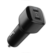 Spigen Usb C Car Charger, 65w Dual Port Car Charger Fast Charge (pd 3.0 Charging 45w + 20w), Type C Car Adapter For Iphone 13 Pro Max 13 Mini 12 Macbook Air Ipad Pro Galaxy S22 Ultra Plus S21 Note 20