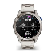 Garmin D2 Mach 1 Aviator Smartwatch With Vented Titanium Bracelet 47mm 010-02582-51