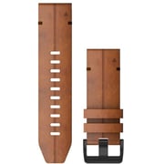 Garmin Quickfit 26 Watch Band Chestnut Leather 010-12864-05