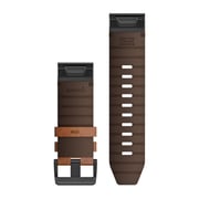 Garmin Quickfit 26 Watch Band Chestnut Leather 010-12864-05