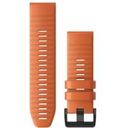 Garmin Quickfit 26 Watch Band Ember Orange Silicone 010-12864-01