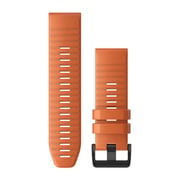 Garmin Quickfit 26 Watch Band Ember Orange Silicone 010-12864-01