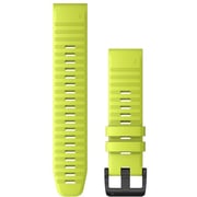 Garmin Quickfit 22 Watch Band Amp Yellow Silicone 010-12863-04