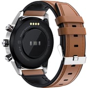 Xcell Elite 1 Smart Watch Brown with Leather Strap