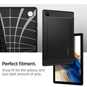 Spigen Rugged Armor Designed For Samsung Galaxy Tab A8 Case Cover 10.5 Inch (2022) - Matte Black