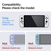 Spigen Glastr Ez Fit [2 Pack] Designed For Nintendo Switch (oled Model) Screen Protector Premium Tempered Glass