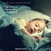 غسالة فيستل بتحميل أمامي سعة 9 كجم W91B12T2BLU