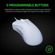 Razer Death Adder Wired Gaming Mouse White