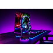 سماعة الألعاب السلكية ريزر RZ04-03460100-R3M1 كراكين V3 RGB السلكية فوق الأذن لون أسود