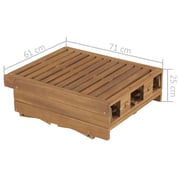 vidaXL Folding Sun Lounger