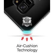 Spigen Ultra Hybrid S Designed For Samsung Galaxy S9 Case/cover - Crystal Clear
