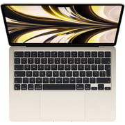 Apple MacBook Air 13.6-inch (2022) - Apple M2 Chip / 8GB RAM / 256GB SSD / 8-core GPU / macOS / English Keyboard / Starlight / International Version - [MLY13]