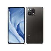 هاتف شاومي مي 11 لايت الذكي 5G - 128 جيجابايت - أسود ترافل - النسخة الدولية