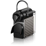 Nespresso C61 Pixie Electric Coffee Machine C61-BU-TI + Aeroccino Black