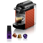 Nespresso C61 Pixie Electric Coffee Machine C61-BU-RE + Aeroccino Black