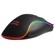 Mars Gaming Gaming Mouse 1.8m Black
