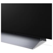 تلفزيون LG OLED evo 65 بوصة من سلسلة C2 ، تصميم شاشة سينمائي 4K Cinema HDR webOS22 مع تقنية ThinQ AI Pixel Dimming - OLED65C26LA