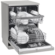 LG QuadWash Steam Dishwasher, 14 Place Settings, EasyRack Plus, Inverter Direct Drive, ThinQ