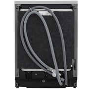 غسالة أطباق إل جي QuadWash Steam، 14 إعدادًا للمكان، EasyRack Plus، محرك عاكس مباشر، ThinQ - DFC532FP