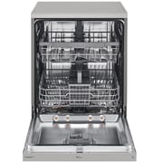 غسالة أطباق إل جي QuadWash Steam، 14 إعدادًا للمكان، EasyRack Plus، محرك عاكس مباشر، ThinQ - DFC532FP