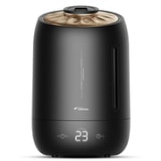 Deerma F600s Ultrasonic Humidifier Aromatherapy Oil Diffuser Three Gear Touch Temperature Intelligent Mist Maker Timing Function Constant Humidity | 5l Capacity - White