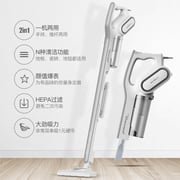 Deerma Dx700 2-in-1 Handheld Vacuum Cleaner With Large Capacity Dust Box Low Noise Triple Filter Vertical Dust Collector | 800ml | Multi-function - White