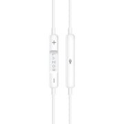 Lazor Mystic Plus EA162 Wired In Ear Earphones White