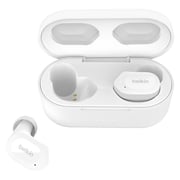 Belkin AUC005BTWH Soundform Play True Wireless Earbuds White