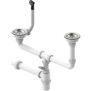 TEKA 3½ Basket Waste Siphon & Connections