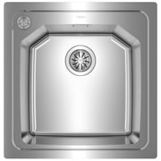 TEKA Inset Stainless Steel Sink with One Bowl Top/Flush Mount - Brooklyn 50 M-XP 1