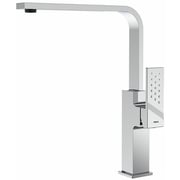 TEKA Single Lever Kitchen Tap With Slim Swivel High Spout And Cube Body Brooklyn Bky 915