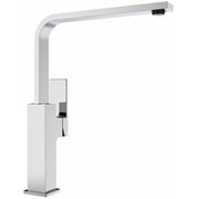 TEKA Single Lever Kitchen Tap With Slim Swivel High Spout And Cube Body Brooklyn Bky 915
