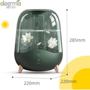 Deerma Dem F329 Air Humidifier 5l Household Silent Mini Aromatherapy Humidification Transparent Water Tank Office, Green