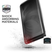 واقي / غطاء Vrs ديزاين High Pro Shield مصمم لهاتف سامسونج جالاكسي نوت 9 - فضي فولاذي