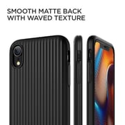 Vrs Design Single Fit Label Cover / Case For iPhone Xr - Black
