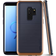 Vrs Design High Pro Shield Cover/Case For Samsung Galaxy S9 Plus - Indigo Blush Gold