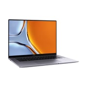 Huawei MateBook 16s (2022) Laptop - 12th Gen / Intel Core i9-12900H / 16inch 2.5K / 16GB RAM / 1TB SSD / Shared Intel Iris Xe Graphics / Windows 11 / English & Arabic Keyboard / Space Grey / Middle East Version - [CURIEF-W9611T]