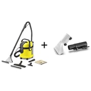 Karcher SE 4001 Carpet Cleaner Yellow/Black 95554210 + 28850180 Upholstery Spray Extract
