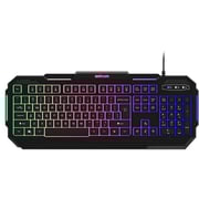 Astrum Backlit Wired Gaming Keyboard Black